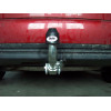 V065C GALIA Полностью оцинкованный фаркоп на Volkswagen Touran 2002-2015. Подрозетник убирается за бампер. Тип шара: C (горизонтальный съемный). Подрезка бампера. Нагрузки: 1800/75 кг, масса фаркопа 16,37 кг