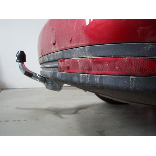 V065C GALIA Полностью оцинкованный фаркоп на Volkswagen Touran 2002-2015. Подрозетник убирается за бампер. Тип шара: C (горизонтальный съемный). Подрезка бампера. Нагрузки: 1800/75 кг, масса фаркопа 16,37 кг