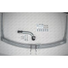 V074A GALIA Полностью оцинкованный фаркоп на Volkswagen Phaeton 2002-2016. Тип шара: A. Невидимый вырез бампера. Нагрузки: 2185/100 кг, масса фаркопа 19,77 кг