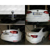 V077A GALIA Полностью оцинкованный фаркоп на Volkswagen Jetta 2010-2019. Подрозетник убирается за бампер. Тип шара: A. Невидимый вырез бампера. Нагрузки: 1800/80 кг, масса фаркопа 15,02 кг