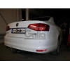 V077A GALIA Полностью оцинкованный фаркоп на Volkswagen Jetta 2010-2019. Подрозетник убирается за бампер. Тип шара: A. Невидимый вырез бампера. Нагрузки: 1800/80 кг, масса фаркопа 15,02 кг