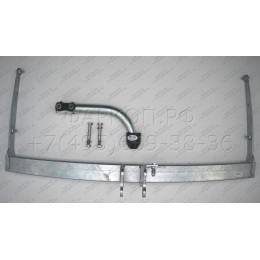V077A GALIA Полностью оцинкованный фаркоп на Volkswagen Jetta 2010-2019. Подрозетник убирается за бампер. Тип шара: A. Невидимый вырез бампера. Нагрузки: 1800/80 