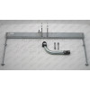 V077A GALIA Полностью оцинкованный фаркоп на Volkswagen Jetta 2010-2019. Подрозетник убирается за бампер. Тип шара: A. Невидимый вырез бампера. Нагрузки: 1800/80 кг, масса фаркопа 15,02 кг