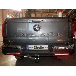 V093C GALIA Полностью оцинкованный фаркоп на Ford Ranger 2022-, Volkswagen Amarok 2022-. Тип шара: C (горизонтальный съемный). Установка без выреза бампера. Нагрузки