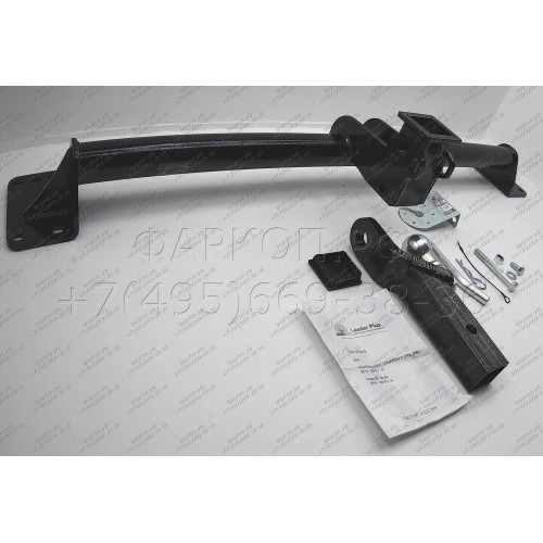V124-E Лидер-плюс ТСУ для Volkswagen Touareg 2002-2010, 2010-2018, Audi Q7 2007-2015 без выреза бампера. Тип шара: E. Нагрузки: 1500/100 кг, масса фаркопа 16,5 кг (без электрики в комплекте)