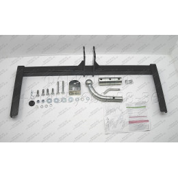 V125-BA TAVIALS ТСУ для Volkswagen Polo седан 2010-2020, Polo лифтбек 2020-2022, Skoda Rapid лифтбек 2012-2020, 2020-2022. Требуется подрезка бампера. Тип шара: C (оцинкованный, съем
