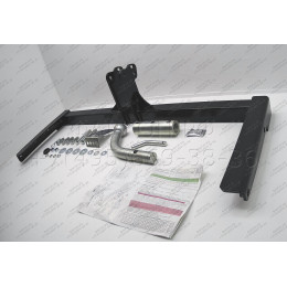 V125-BA TAVIALS ТСУ для Volkswagen Polo седан 2010-2020, Polo лифтбек 2020-2022, Skoda Rapid лифтбек 2012-2020, 2020-2022. Требуется подрезка бампера. Тип шара: C (оцинкованный, съем