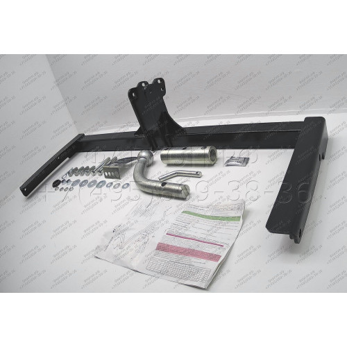 V125-BA TAVIALS ТСУ для Volkswagen Polo седан 2010-2020, Polo лифтбек 2020-2022, Skoda Rapid лифтбек 2012-2020, 2020-2022. Требуется подрезка бампера. Тип шара: C (оцинкованный, съемный). Нагрузки: 1300/75 кг, масса фаркопа 15,72 кг (без электрики в компл