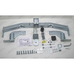 ZC102E ZINCAR Полностью оцинкованный фаркоп на Changan CS95 2023- без выреза в бампере. Тип шара: E. Нагрузки 1500/75 кг, масса фаркопа 21,4 кг (без электрики в ко