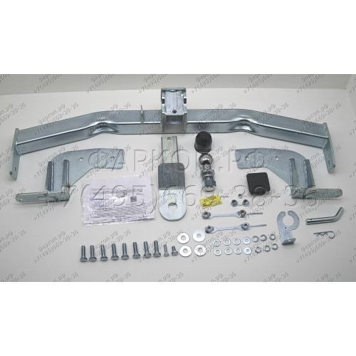 ZC102E ZINCAR Полностью оцинкованный фаркоп на Changan CS95 2023- без выреза в бампере. Тип шара: E. Нагрузки 1500/75 кг, масса фаркопа 21,4 кг (без электрики в комплекте)