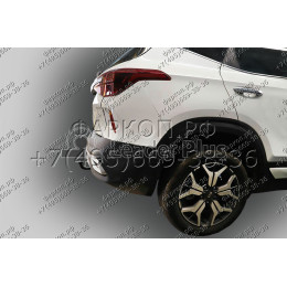 K131-A Лидер-плюс ТСУ для Kia Seltos 2020-2022, 2024- без выреза бампера. Нагрузки: 1300/75 кг, масса фаркопа 13,5 кг (без электрики в комплекте)