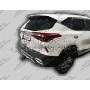 K131-A Лидер-плюс ТСУ для Kia Seltos 2020-2022, 2024- без выреза бампера. Нагрузки: 1300/75 кг, масса фаркопа 13,5 кг (без электрики в комплекте)