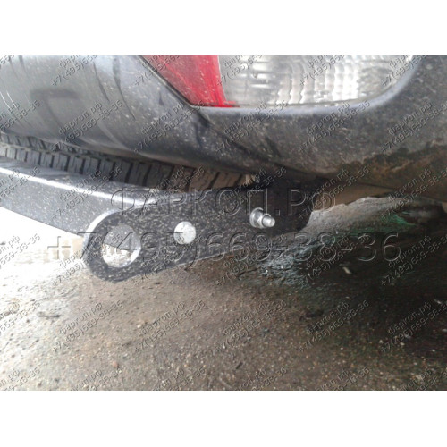 M115-F Лидер-плюс ТСУ для Mitsubishi Pajero Sport 2 2008-2016, Mitsubishi Pajero Sport 3 дорестайлинг 2016-2021 без снятия и выреза бампера. Тип шара: F. Нагрузки: 2000/100 кг, масса фаркопа 19,6 кг (без электрики в комплекте)