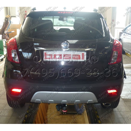 1183-A ORIS Фаркоп на Opel Mokka 2012-2019, Chevrolet Tracker 2013-2015. Необходима подрезка бампера. Тип шара: A. Нагрузки: 1200/75 кг, масса фаркопа 19,8 кг (без электрики в комплекте)