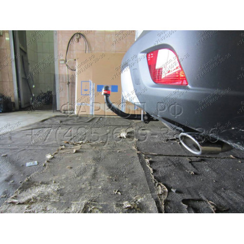 1183-A ORIS Фаркоп на Opel Mokka 2012-2019, Chevrolet Tracker 2013-2015. Необходима подрезка бампера. Тип шара: A. Нагрузки: 1200/75 кг, масса фаркопа 19,8 кг (без электрики в комплекте)