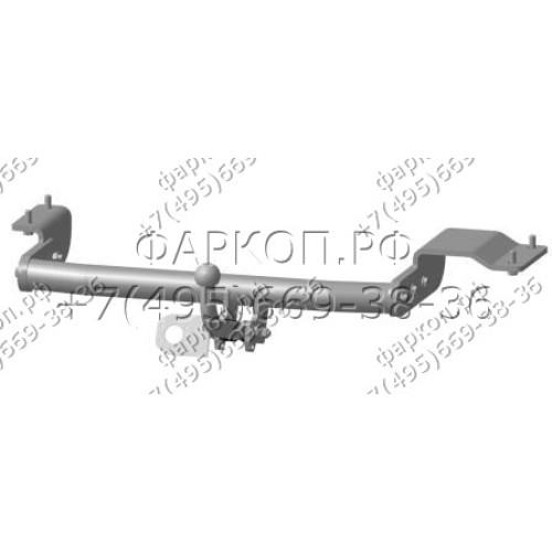4816-A ORIS Фаркоп на Chrysler Grand Voyager 2001-2008, Dodge Caravan 2001-2008 без выреза в бампере. Тип шара: A. Нагрузки: 1500/75 кг, масса фаркопа 16,8 кг (без электрики в комплекте)