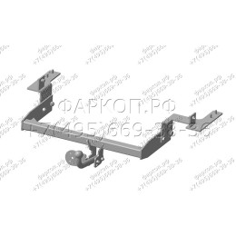 HY 17 AVTOS Фаркоп на Hyundai Starex 4WD 1997-2008, Hyundai H1 4WD 1997-2008 без подрезки бампера. Тип шара: A. Нагрузки: 1200/75 кг, масса фаркопа 15 кг (без электрики в комплек