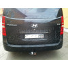 HY 21 AVTOS Фаркоп на Hyundai Starex 2008-2018 без подрезки бампера. Тип шара: A. Нагрузки: 750/50 кг, масса фаркопа 24 кг (без электрики в комплекте)