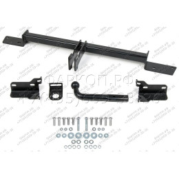 F.2313.001 BERG Фаркоп на Hyundai Solaris 2011-2017, Kia Rio 2011-2017. Требуется подрезка бампера. Тип шара: A. Нагрузки: 1200/75 кг, масса фаркопа 16 кг (без электрики в ком