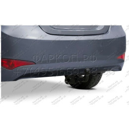 F.2313.001 BERG Фаркоп на Hyundai Solaris 2011-2017, Kia Rio 2011-2017. Требуется подрезка бампера. Тип шара: A. Нагрузки: 1200/75 кг, масса фаркопа 16 кг (без электрики в ком