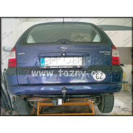 O-220 STEINHOF Фаркоп на Opel Vectra B универсал 1996-08/1998, 08/1998-2003 без снятия и подрезки бампера. Тип шара: H (сварное крепление шара). Нагрузки: 1700/75 кг, масс