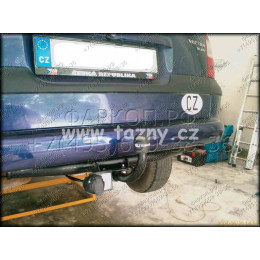 O-220 STEINHOF Фаркоп на Opel Vectra B универсал 1996-08/1998, 08/1998-2003 без снятия и подрезки бампера. Тип шара: H (сварное крепление шара). Нагрузки: 1700/75 кг, масс