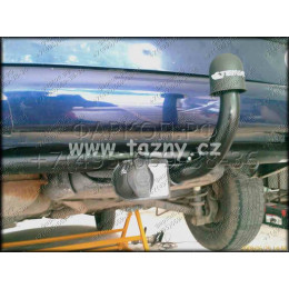 O-220 STEINHOF Фаркоп на Opel Vectra B универсал 1996-08/1998, 08/1998-2003 без снятия и подрезки бампера. Тип шара: H (сварное крепление шара). Нагрузки: 1700/75 кг, масс