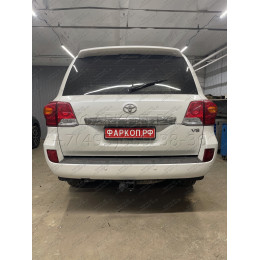 TLC-07-991122.00 PT GROUP Фаркоп на Toyota Land Cruiser 200, в т.ч. TRD 2007-2021, Lexus LX 2007-2022 без подрезки бампера. Тип шара: E (легкосъемный шар под квадрат). Нагрузки: 3500/140