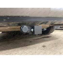 TRV-19-991122.00 PT GROUP Фаркоп на Toyota RAV4 2019-2025, Suzuki Across 2020-2025 без подрезки бампера. Тип шара: E (легкосъемный шар под квадрат). Нагрузки: 2100/60 кг, масса фа