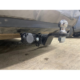 TRV-19-991122.00 PT GROUP Фаркоп на Toyota RAV4 2019-2025, Suzuki Across 2020-2025 без подрезки бампера. Тип шара: E (легкосъемный шар под квадрат). Нагрузки: 2100/60 кг, масса фа
