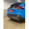 TRV-19-991122.00 PT GROUP Фаркоп на Toyota RAV4 2019-2025, Suzuki Across 2020-2025 без подрезки бампера. Тип шара: E (легкосъемный шар под квадрат). Нагрузки: 2100/60 кг, масса фаркопа 17,1 кг (без электрики в комплекте)