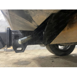 TRV-19-991122.00 PT GROUP Фаркоп на Toyota RAV4 2019-2025, Suzuki Across 2020-2025 без подрезки бампера. Тип шара: E (легкосъемный шар под квадрат). Нагрузки: 2100/60 кг, масса фа