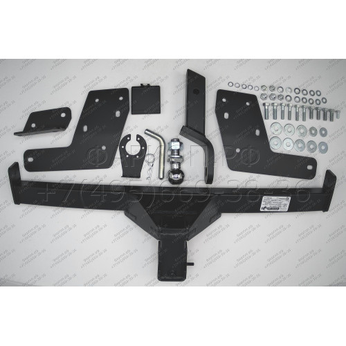 TRV-19-991122.00 PT GROUP Фаркоп на Toyota RAV4 2019-2025, Suzuki Across 2020-2025 без подрезки бампера. Тип шара: E (легкосъемный шар под квадрат). Нагрузки: 2100/60 кг, масса фаркопа 17,1 кг (без электрики в комплекте)