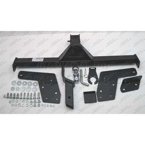 TRV-19-991122.00 PT GROUP Фаркоп на Toyota RAV4 2019-2025, Suzuki Across 2020-2025 без подрезки бампера. Тип шара: E (легкосъемный шар под квадрат). Нагрузки: 2100/60 кг, масса фаркопа 17,1 кг (без электрики в комплекте)