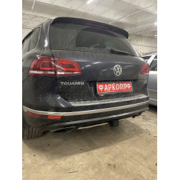 PCA-02-991122.00 PT GROUP Фаркоп на Volkswagen Touareg 2002-2018, Porsche Cayenne 2002-2017. Тип шара: E (легкосъемный шар под квадрат). Нагрузки: 3500/150 кг, масса фаркопа 17,4 кг (без 
