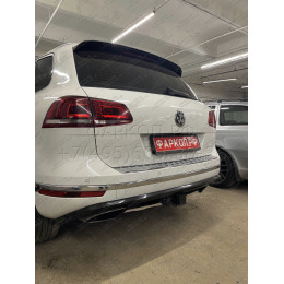 PCA-02-991122.00 PT GROUP Фаркоп на Volkswagen Touareg 2002-2018, Porsche Cayenne 2002-2017. Тип шара: E (легкосъемный шар под квадрат). Нагрузки: 3500/150 кг, масса фаркопа 17,4 кг (без 