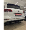 PCA-02-991122.00 PT GROUP Фаркоп на Volkswagen Touareg 2002-2018, Porsche Cayenne 2002-2017. Тип шара: E (легкосъемный шар под квадрат). Нагрузки: 3500/150 кг, масса фаркопа 17,4 кг (без электрики в комплекте)