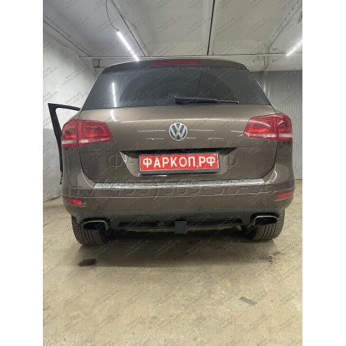 PCA-02-991122.00 PT GROUP Фаркоп на Volkswagen Touareg 2002-2018, Porsche Cayenne 2002-2017. Тип шара: E (легкосъемный шар под квадрат). Нагрузки: 3500/150 кг, масса фаркопа 17,4 кг (без электрики в комплекте)