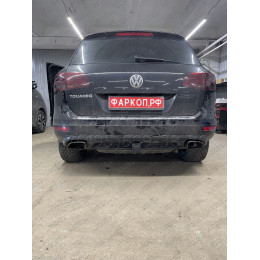 PCA-02-991122.00 PT GROUP Фаркоп на Volkswagen Touareg 2002-2018, Porsche Cayenne 2002-2017. Тип шара: E (легкосъемный шар под квадрат). Нагрузки: 3500/150 кг, масса фаркопа 17,4 кг (без 