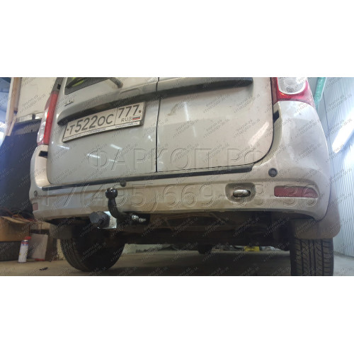 T-VAZ-19A TAVIALS ТСУ со съемным шаром для Лада Ларгус (Lada Largus) 2012-2022, в т.ч. Largus Cross без снятия и выреза бампера. Нагрузки: 900/50 кг, масса фаркопа 17,6 кг (без электрики в комплекте)