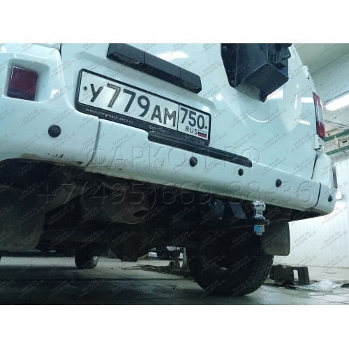 6509-E ORIS Фаркоп на УАЗ 3159, 3160, 3162, 3163 Patriot (Патриот) 4x4 1994-2015, 2015- без подрезки бампера. Тип шара: E. Нагрузки: 1500/75 кг, масса фаркопа 14,1 кг (без электрики в комплекте)