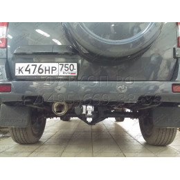6509-E ORIS Фаркоп на УАЗ 3159, 3160, 3162, 3163 Patriot (Патриот) 4x4 1994-2015, 2015- без подрезки бампера. Тип шара: E. Нагрузки: 1500/75 кг, масса фаркопа 14,1 кг (без электр