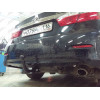 T106-A Лидер-плюс ТСУ для Toyota Camry седан 2006-2012, 2012-2017 без выреза бампера. Нагрузки: 1300/75 кг, масса фаркопа 18,54 кг (без электрики в комплекте)
