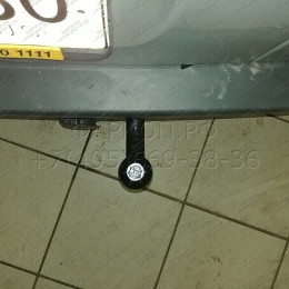 R112-A Лидер-плюс ТСУ для Renault Kangoo 2008-2021, Mercedes Citan 2012-2021 без снятия и выреза бампера. Нагрузки: 1300/75 кг, масса фаркопа 16 кг (без электрики в комплек