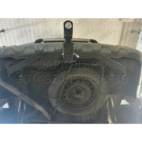 H.T61.E HALTY Фаркоп на Toyota Lite Ace Noah 1996-2001, Toyota Town Ace Noah 1996-2001, Toyota Lite Ace 1996-2007, Toyota Town Ace 1996-2007, в т.ч. Field Tourer, кроме Road Tourer, Daihatsu Delta 1996-2001 без подрезки бампера. Тип шара: E. Нагрузки: 750