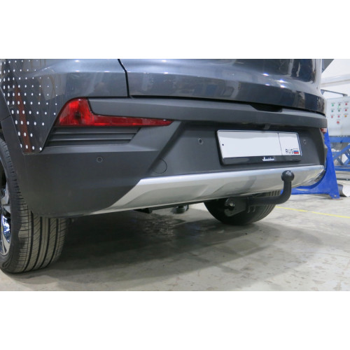 F.2311.001 BERG Фаркоп на Hyundai Solaris 2017-2020, 2020-2022, Kia Rio 2017-2020, 2020-2022 (без ПТФ), Solaris HS 2024- без подрезки бампера. Тип шара: A. Нагрузки: 1200/75 кг, масса фаркопа 17,8 кг (без электрики в комплекте)