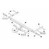 21210912 BALTEX Фаркоп на Skoda Octavia Tour A4 2004-2011, Skoda Octavia A4 1996-2004, Volkswagen Golf Mk4 1998-2006, Volkswagen Bora A4 1998-2005. Необходима подрезка бампера. Тип шара: A. Нагрузки: 1500/75 кг, масса фаркопа 12,9 кг (без электрики в комп