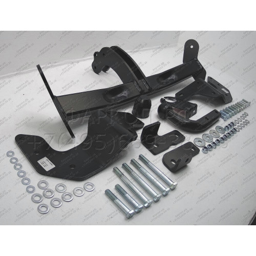 2574.12 SHERIFF Фаркоп на Kia Sorento 2012-2015, Hyundai Santa Fe 2012-2015, 2015-2018, Hyundai Grand Santa Fe 2014-2018 без подрезки бампера. Тип шара: A. Нагрузки: 1500/50 кг, масса фаркопа 17,59 кг (без электрики в комплекте)