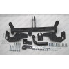 2574.12 SHERIFF Фаркоп на Kia Sorento 2012-2015, Hyundai Santa Fe 2012-2015, 2015-2018, Hyundai Grand Santa Fe 2014-2018 без подрезки бампера. Тип шара: A. Нагрузки: 1500/50 кг, масса фаркопа 17,59 кг (без электрики в комплекте)