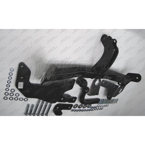 2574.12 SHERIFF Фаркоп на Kia Sorento 2012-2015, Hyundai Santa Fe 2012-2015, 2015-2018, Hyundai Grand Santa Fe 2014-2018 без подрезки бампера. Тип шара: A. Нагрузки: 1500/50 кг, масса фаркопа 17,59 кг (без электрики в комплекте)